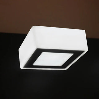 Simple Cubic Design Black Square LED Vanity Light Zawala Image - 15