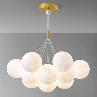 ZOWALA - Cluster Purple Planet Living Room Bubble Chandelier Image - 12