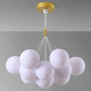 ZOWALA - Cluster Purple Planet Living Room Bubble Chandelier Image - 13