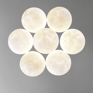 ZOWALA - Cluster Purple Planet Living Room Bubble Chandelier Image - 22