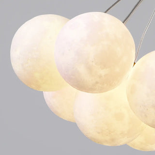 ZOWALA - Cluster Purple Planet Living Room Bubble Chandelier Image - 26