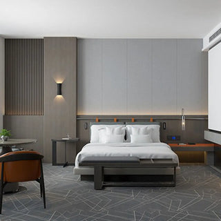 Cylinder White Metal LED Exterior Up Down Wall Sconce Zawala Image - 4