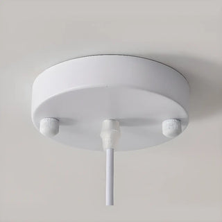 Modern Fabric Drum Pendant Light Chandelier Flexible Length Image - 9