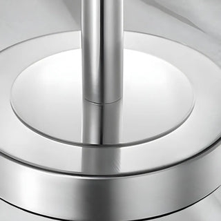 Bedroom Modern White Glass Cylindrical Metal Table Lamp Zawala Image - 14