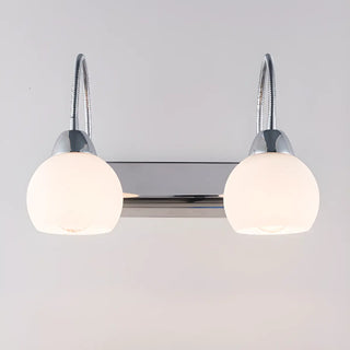 Stylish Flower 3-Light Sliver Bathroom Vanity Light Zawala Image - 15