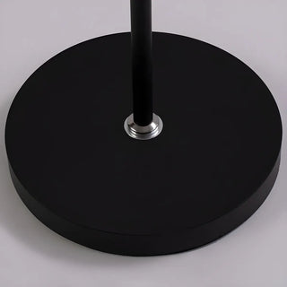 ZOWALA - Classic White Pleated Shade Column Metal Floor Lamp Image - 8