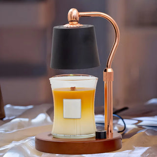 Stylish Bell Shade Aromatherapy Melting Wax Table Lamp Zawala Image - 1