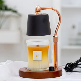Stylish Bell Shade Aromatherapy Melting Wax Table Lamp Zawala Image - 2
