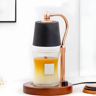Stylish Bell Shade Aromatherapy Melting Wax Table Lamp Zawala Image - 3