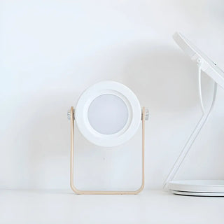 Bedroom Creative Portable Foldable LED Round Table Lamp Zawala Image - 12