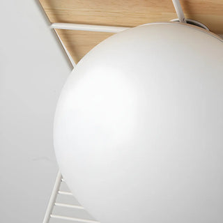 Natural Clear Cube Glass Globe Flush Mount Ceiling Lamp Zawala Image - 12