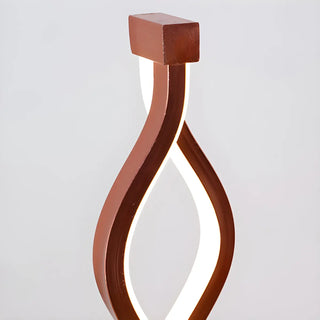 Creative Twisted Linear LED Modern Bedroom Table Lamp Zawala Image - 7