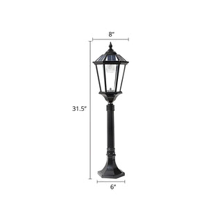 Solar-Powered Vintage Outdoor Garden Landscape Lighting Zawala Image - 5