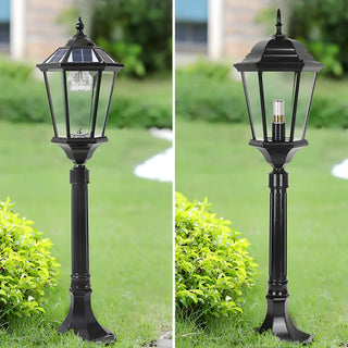 Solar-Powered Vintage Outdoor Garden Landscape Lighting Zawala Image - 7
