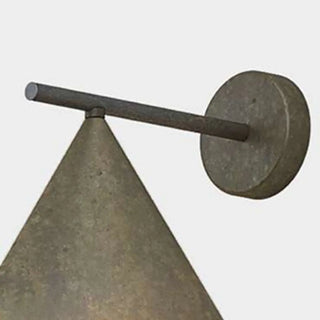 Modern Black Cone Metal Exterior LED Wall Sconce Zawala Image - 10