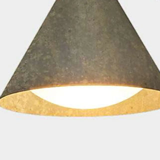 Modern Black Cone Metal Exterior LED Wall Sconce Zawala Image - 9